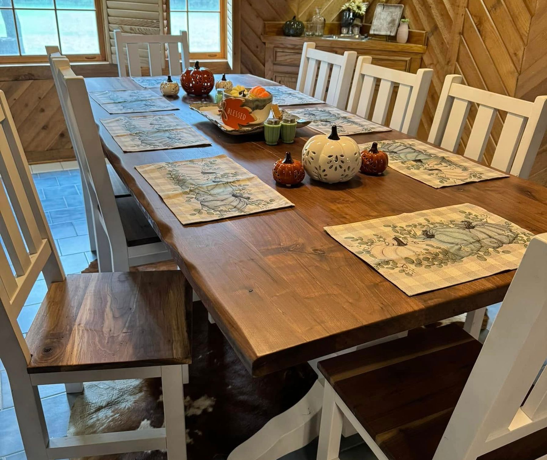 custom built farm tables