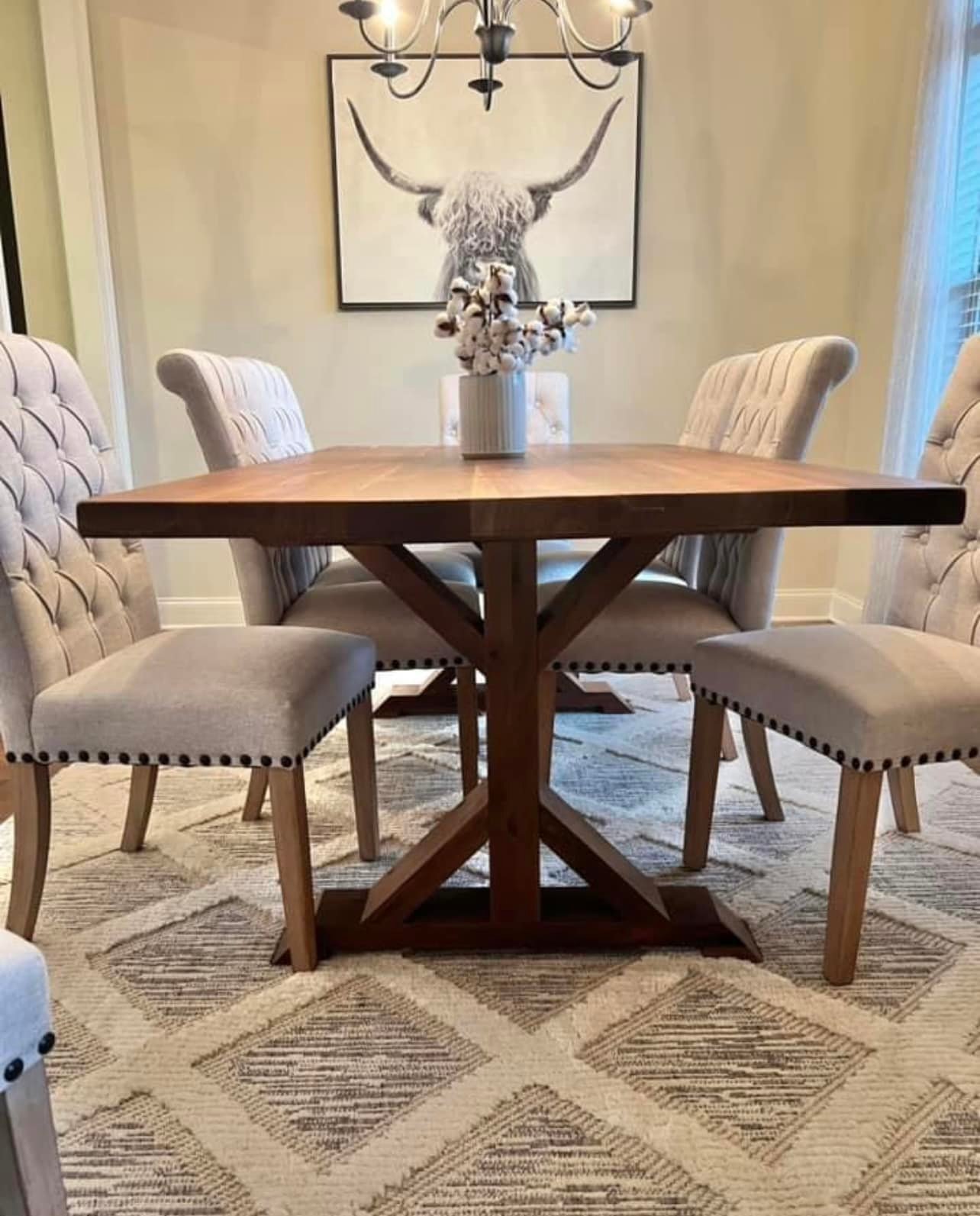 custom built farm tables in Mississippi