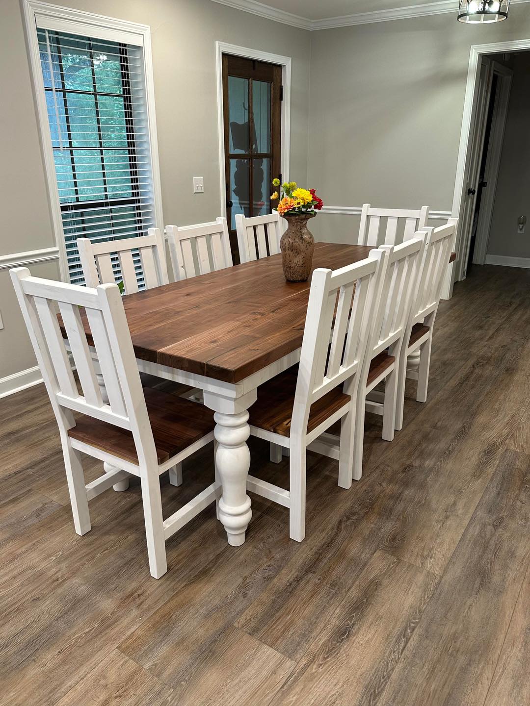 custom built farm tables in Mississippi